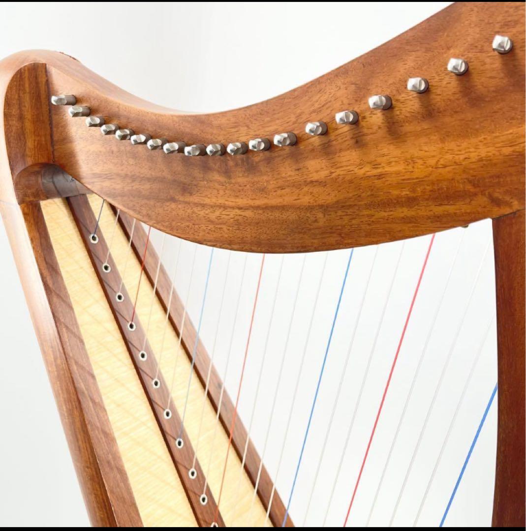 グレースハープ インターナショナル 木製 22弦 ハープ 本体