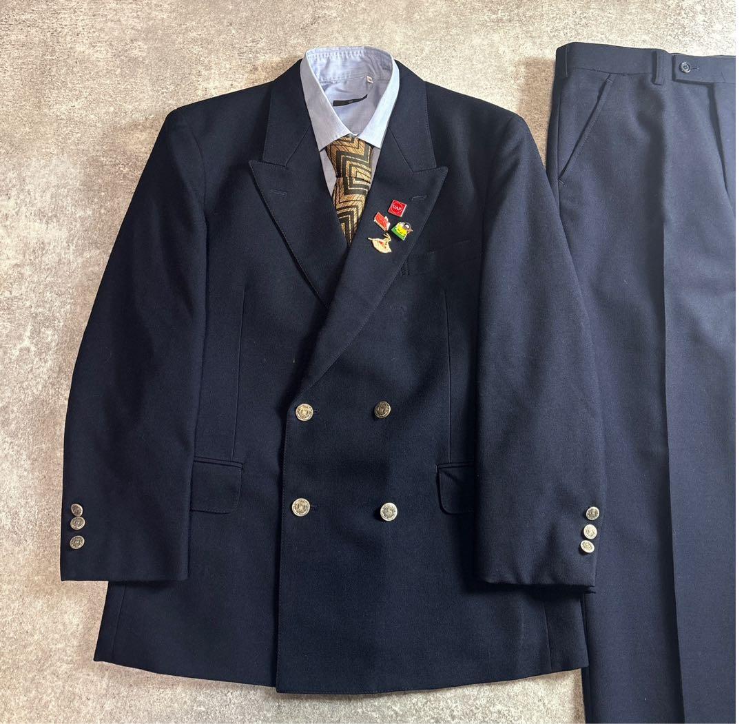 90s vintage レトロセットアップ スーツ ピンズ No.69