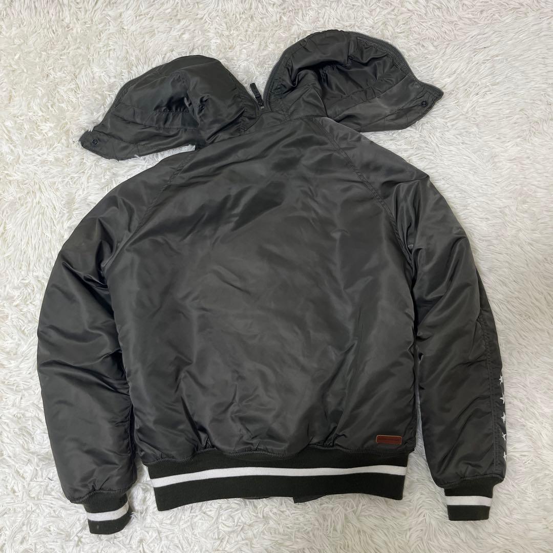 アルファインダストリーズ N-2B フライトジャケット カーキ