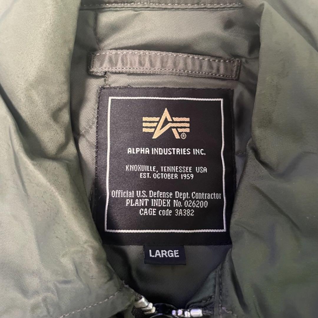 希少 90s Alpha CWU-45p ma-1 flight jacket