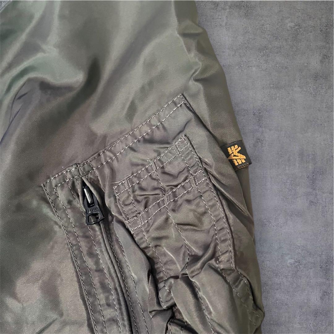 希少 90s Alpha CWU-45p ma-1 flight jacket