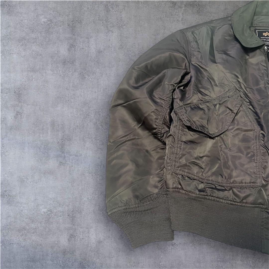 希少 90s Alpha CWU-45p ma-1 flight jacket