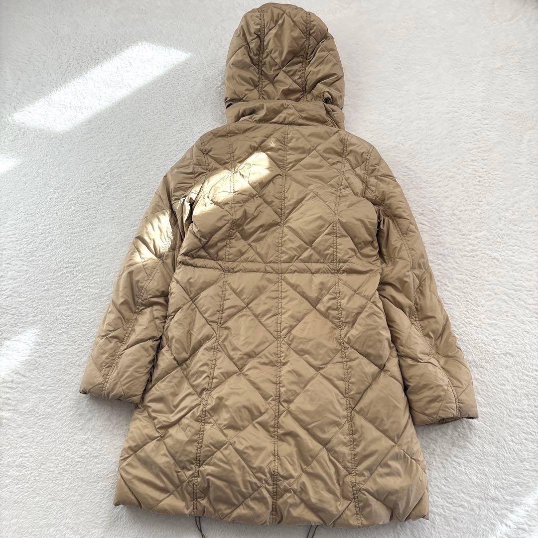 【美品】MaxMara Weekend キルティング ダウンコート フード