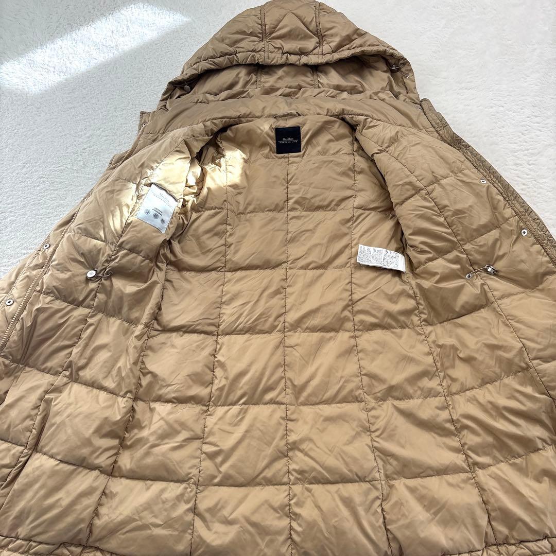 【美品】MaxMara Weekend キルティング ダウンコート フード