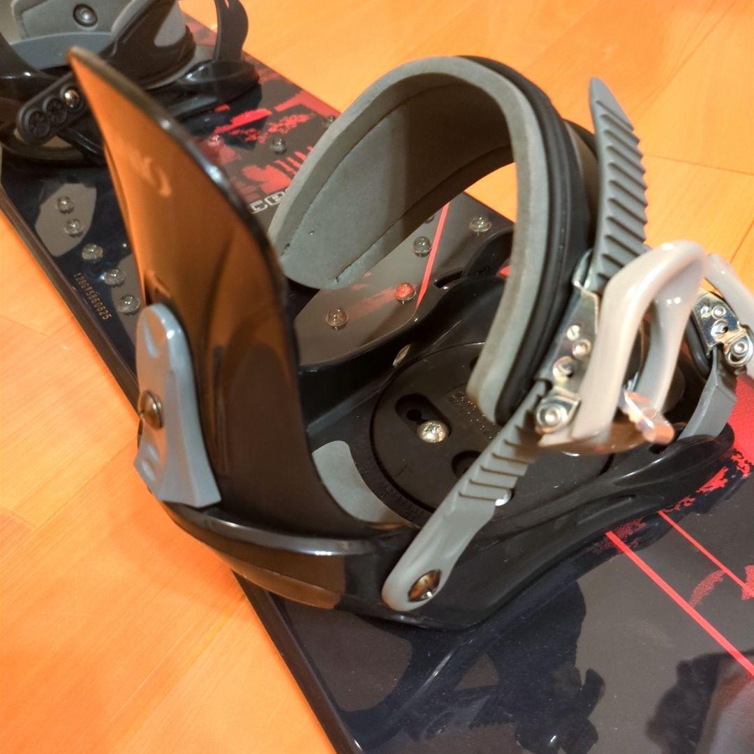 キッズスノーボード128cm IGNIO GRV×バイン　セット