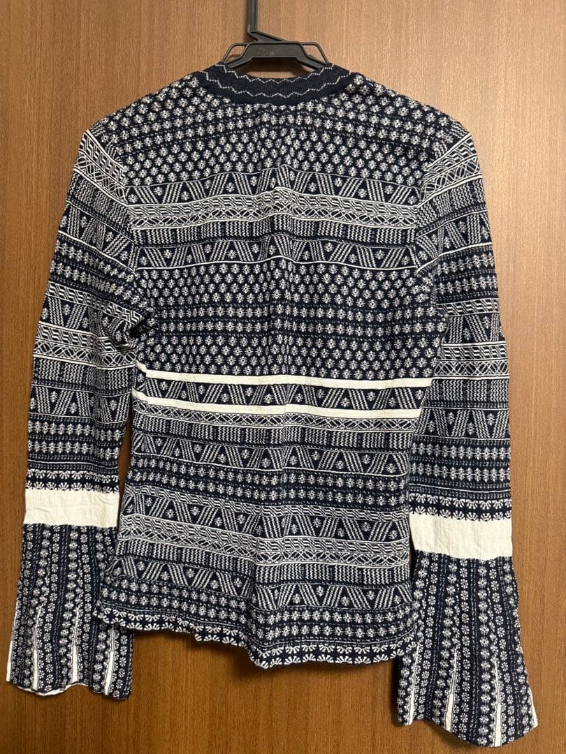 マメクロゴウチ　mame カーディガン　2024