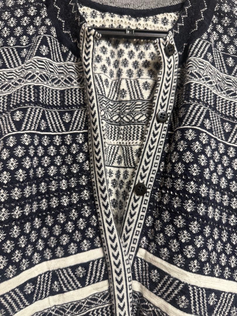 マメクロゴウチ　mame カーディガン　2024