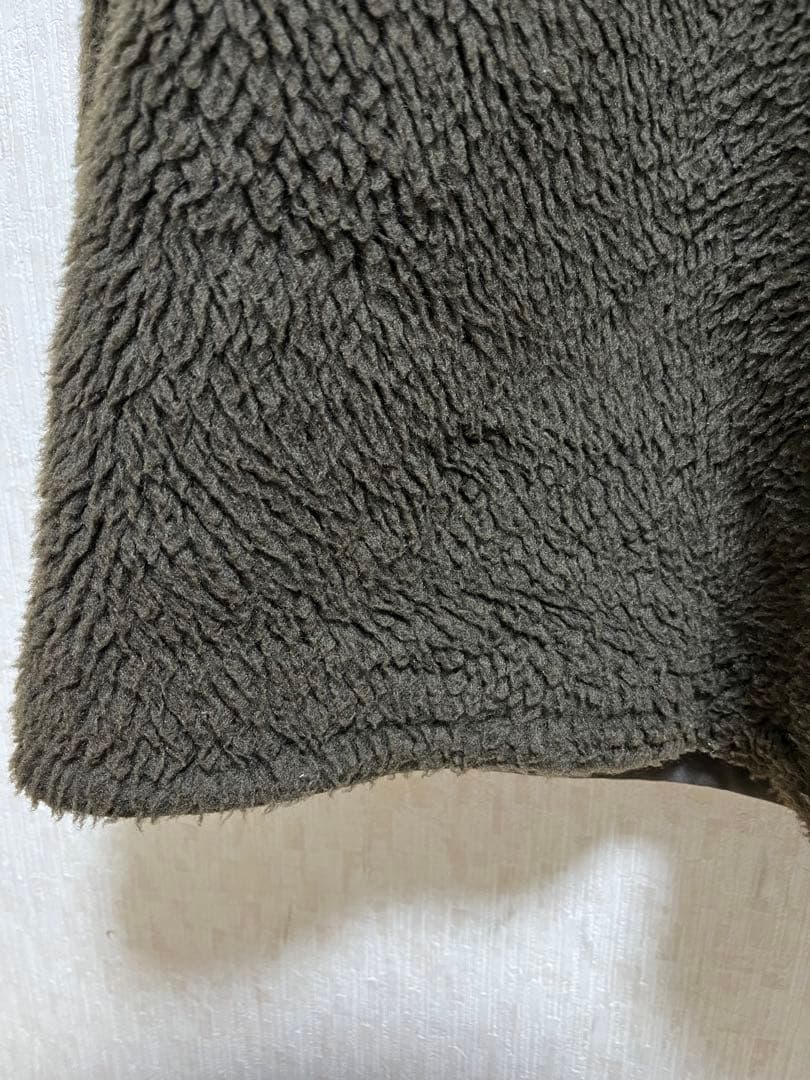 CLANE クラネ　2WAYリバーシブル　ミリタリー　ロングボアコート　ブラウン