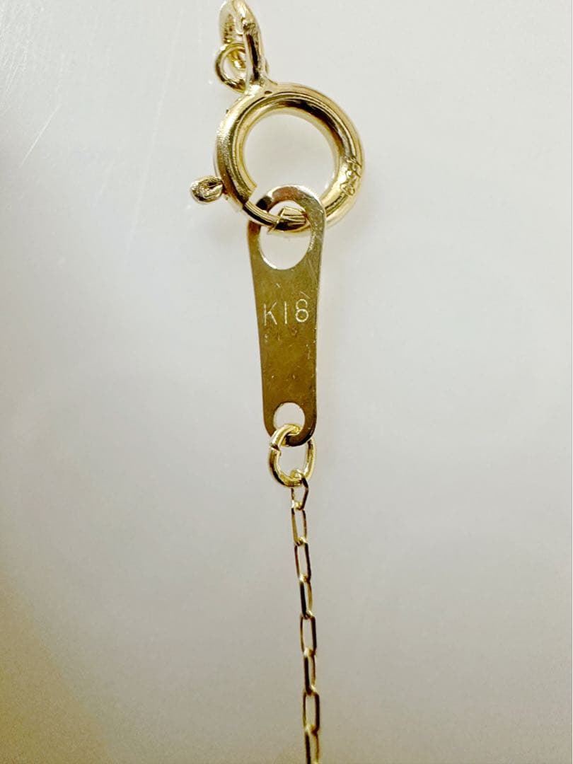 K18 雫ネックレス！