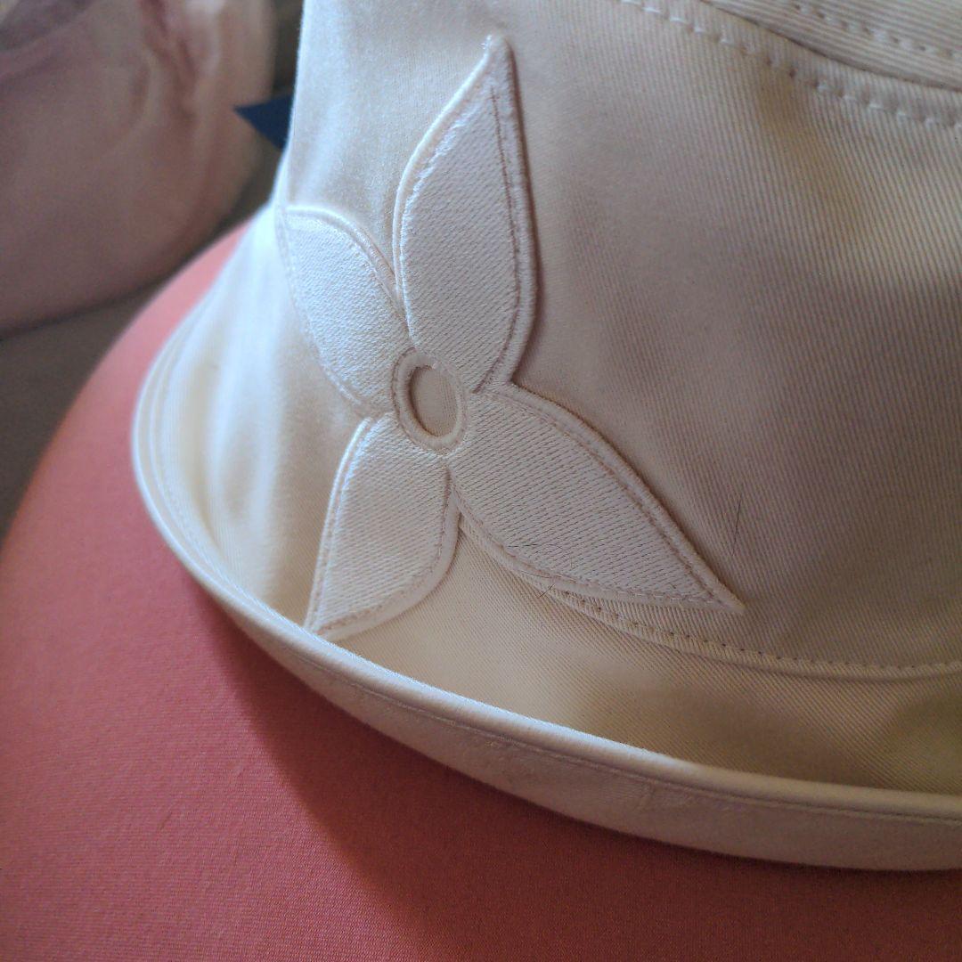 Louis Vuitton アイボリー バケットハット