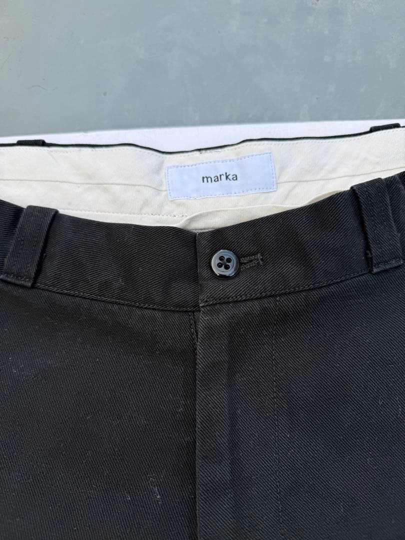 marka マーカ　オーガニックコットン　U.S.アーミーチノトラウザーズ