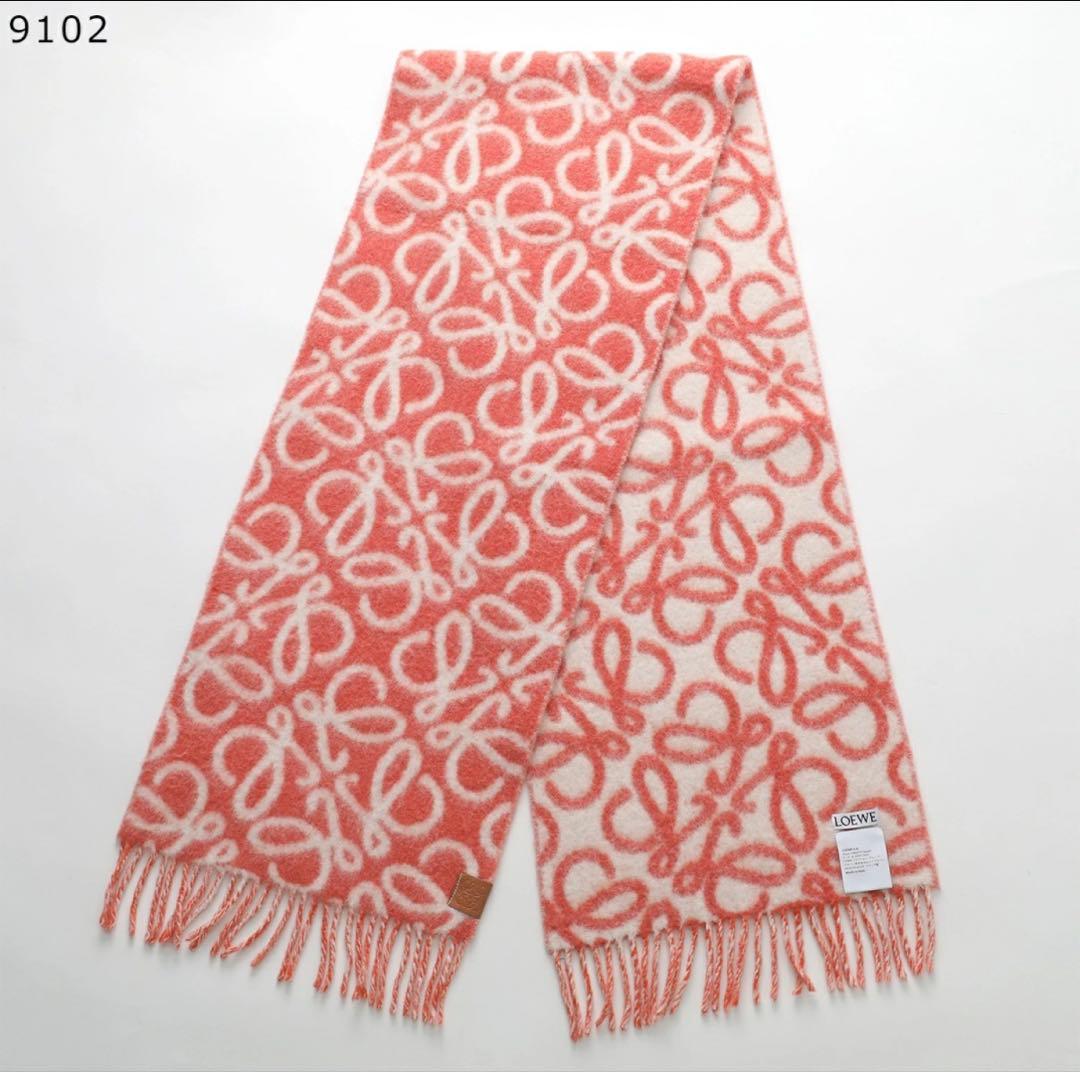 Loewe ロエベ アナグラムスカーフ マフラー