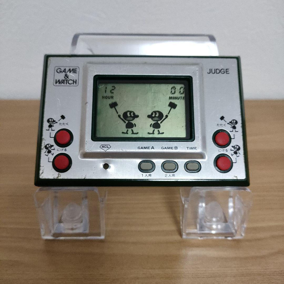 ゲーム＆ウォッチ ジャッジ　ニンテンドーNintendo任天堂　メンテナンス済み