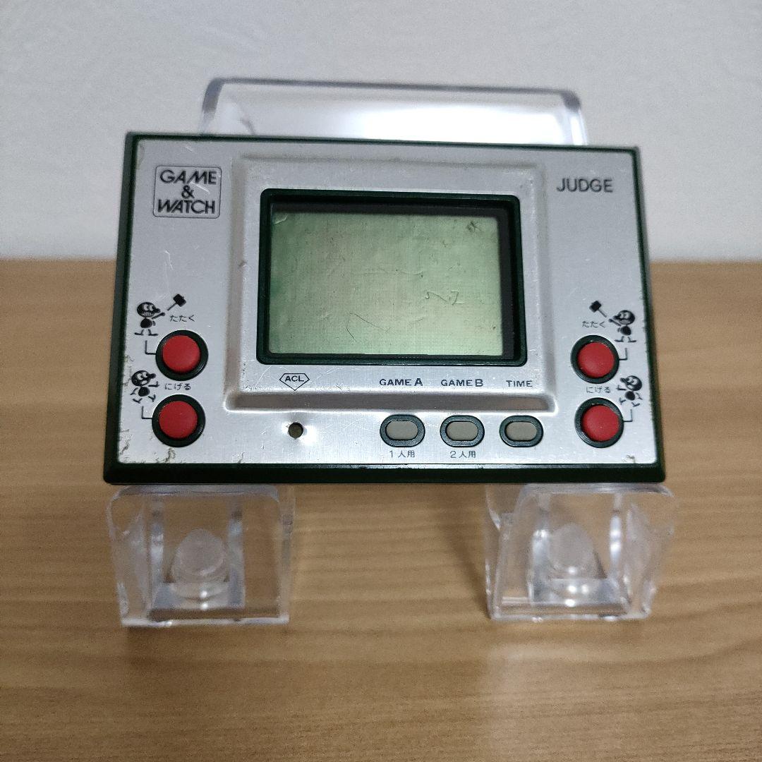 ゲーム＆ウォッチ ジャッジ　ニンテンドーNintendo任天堂　メンテナンス済み