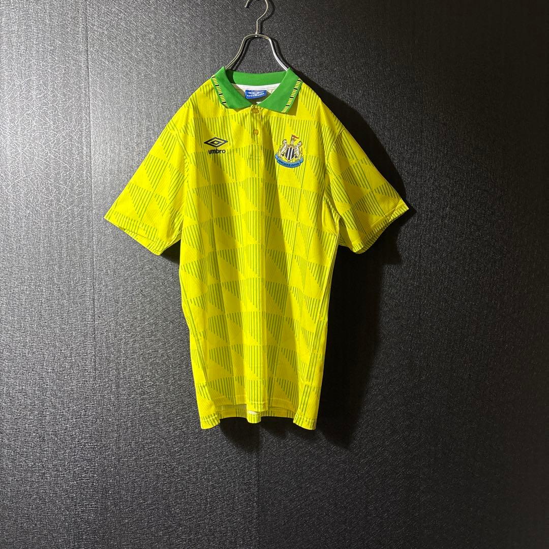【★ニューカッスル】 umbro 古着 サッカー ユニフォーム 90年 XL