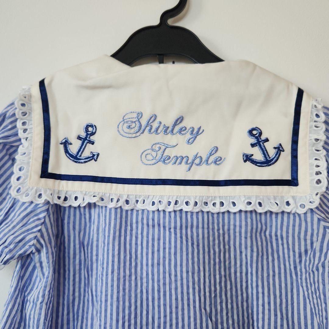 Shirley Temple セーラー襟ワンピース