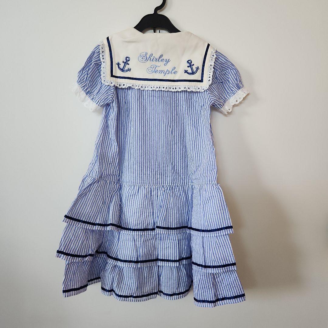 Shirley Temple セーラー襟ワンピース