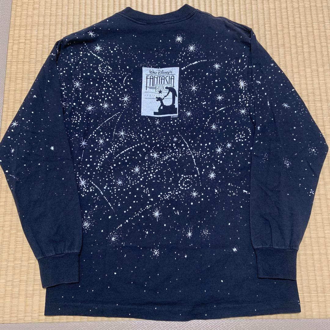 ミッキー　fantasia ファンタジア　tシャツ　L 最安値