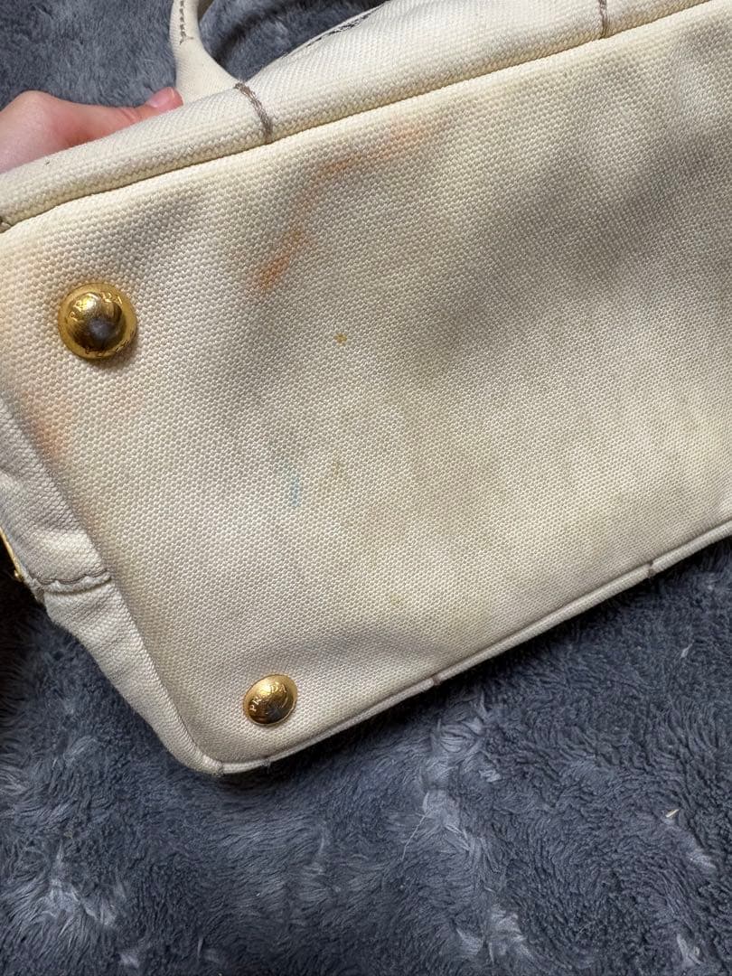 PRADA ホワイト トートバッグ