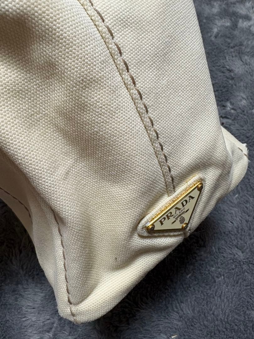 PRADA ホワイト トートバッグ