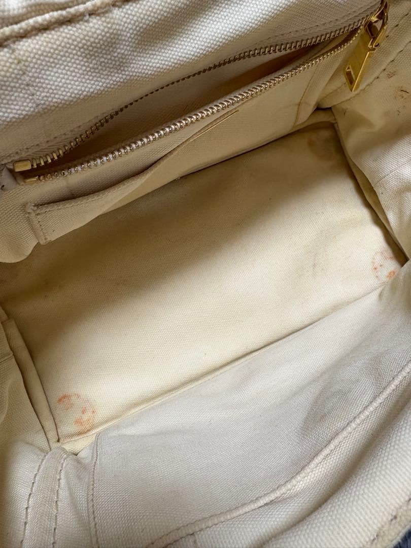 PRADA ホワイト トートバッグ