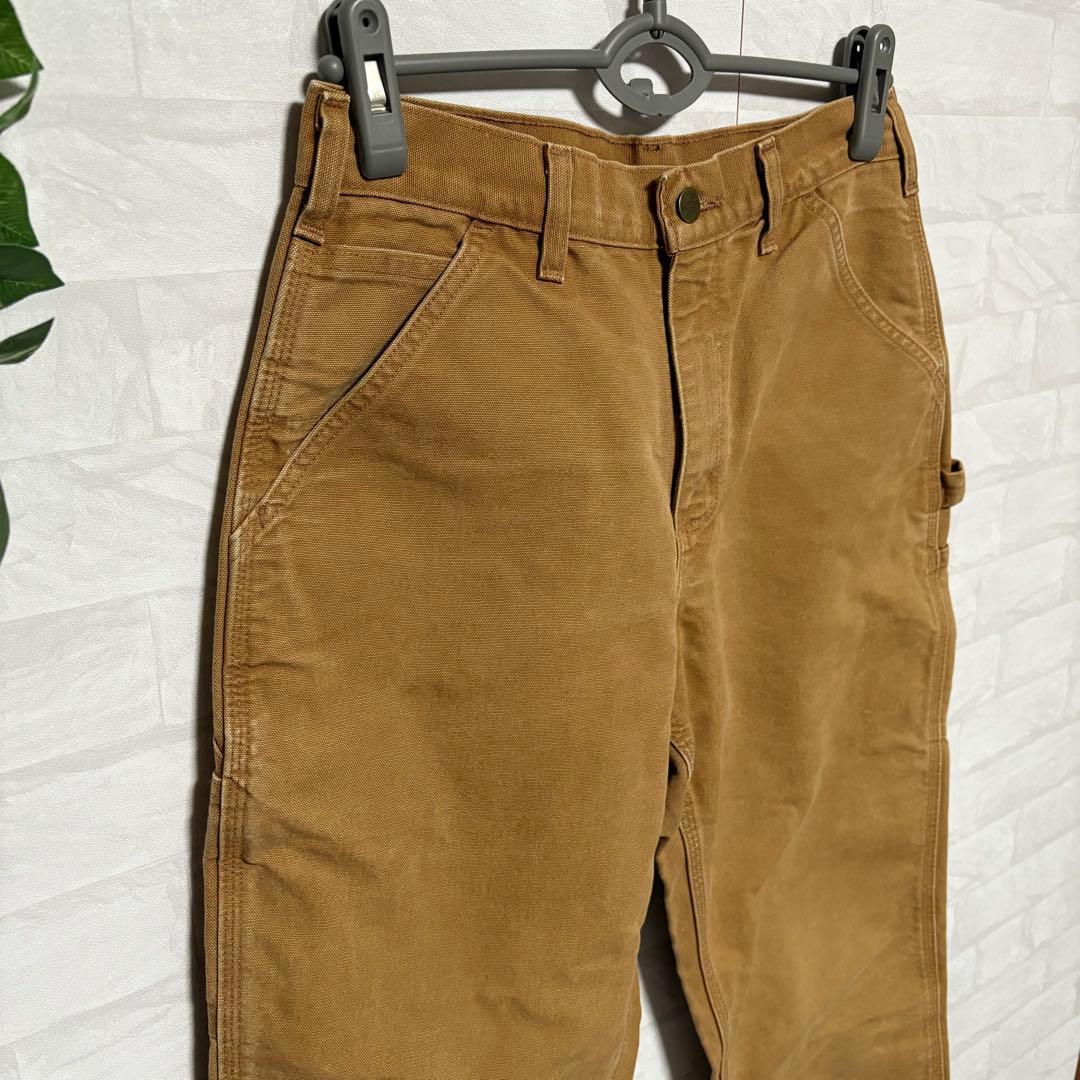 【希少】US企画 カーハート ダック ペインターパンツ W30革タグ