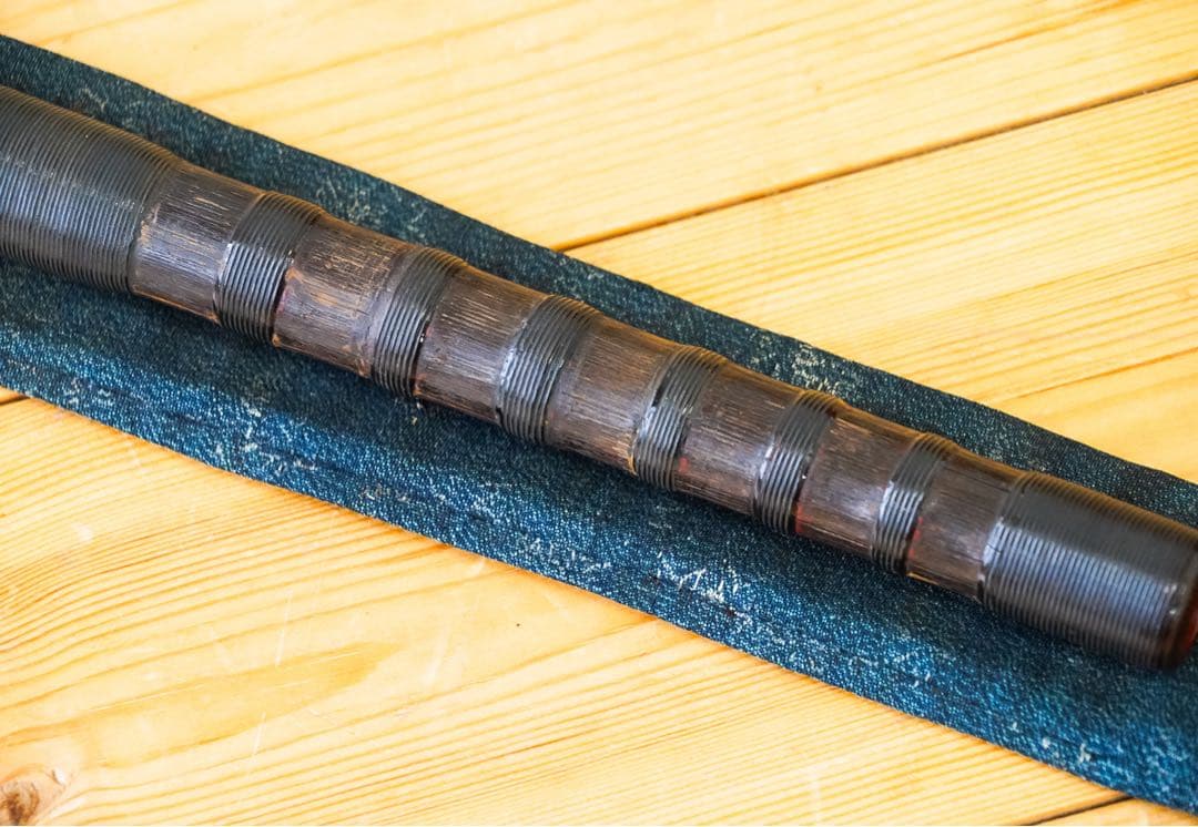 能管　ケース、木箱付き