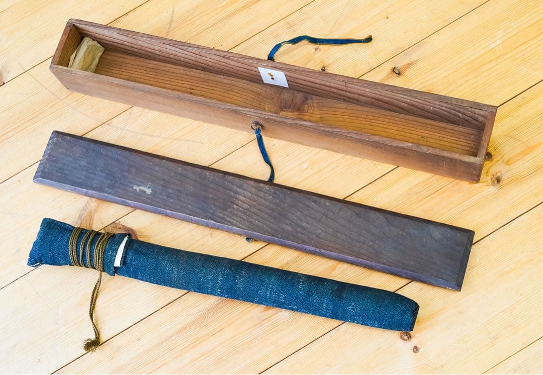 能管　ケース、木箱付き