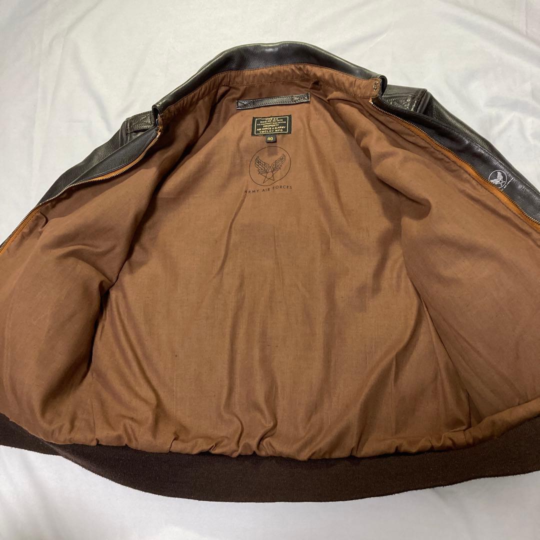 【極美品】YMCLKY TYPE A-2 フライトジャケット ホースハイド L