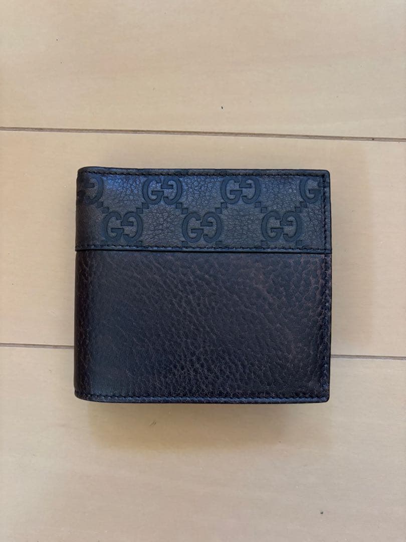 Gucci 二つ折り財布 ダークブラウン