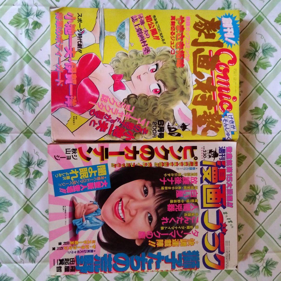 アクション・ビッグコミック他漫画10冊セット1980s55〜1988s63