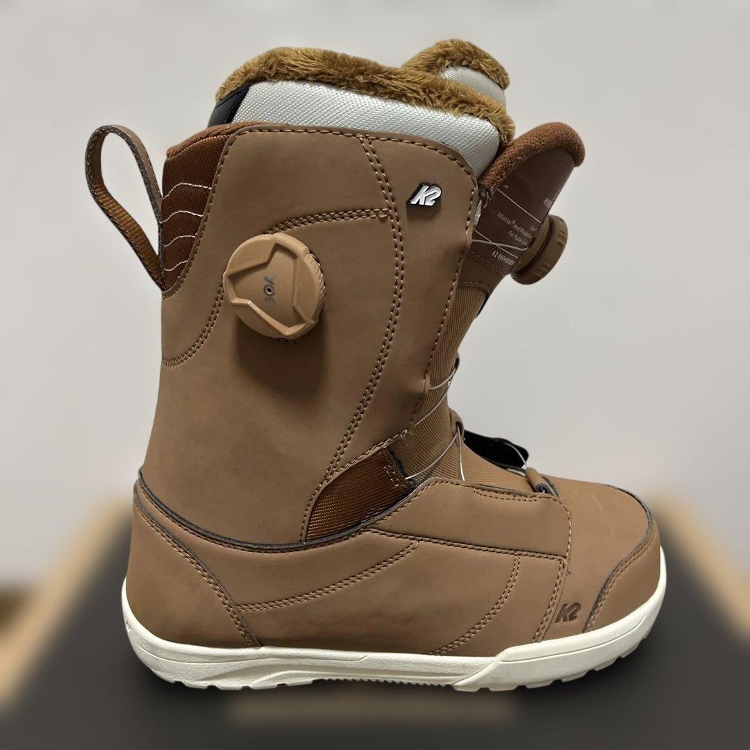 K2 女性用スノーボードブーツ ブラウン24.5cm