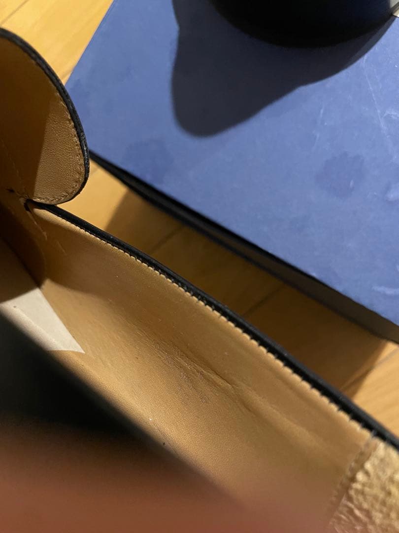 靴 J.M. WESTON 385 Triple Sole Loafer 7C