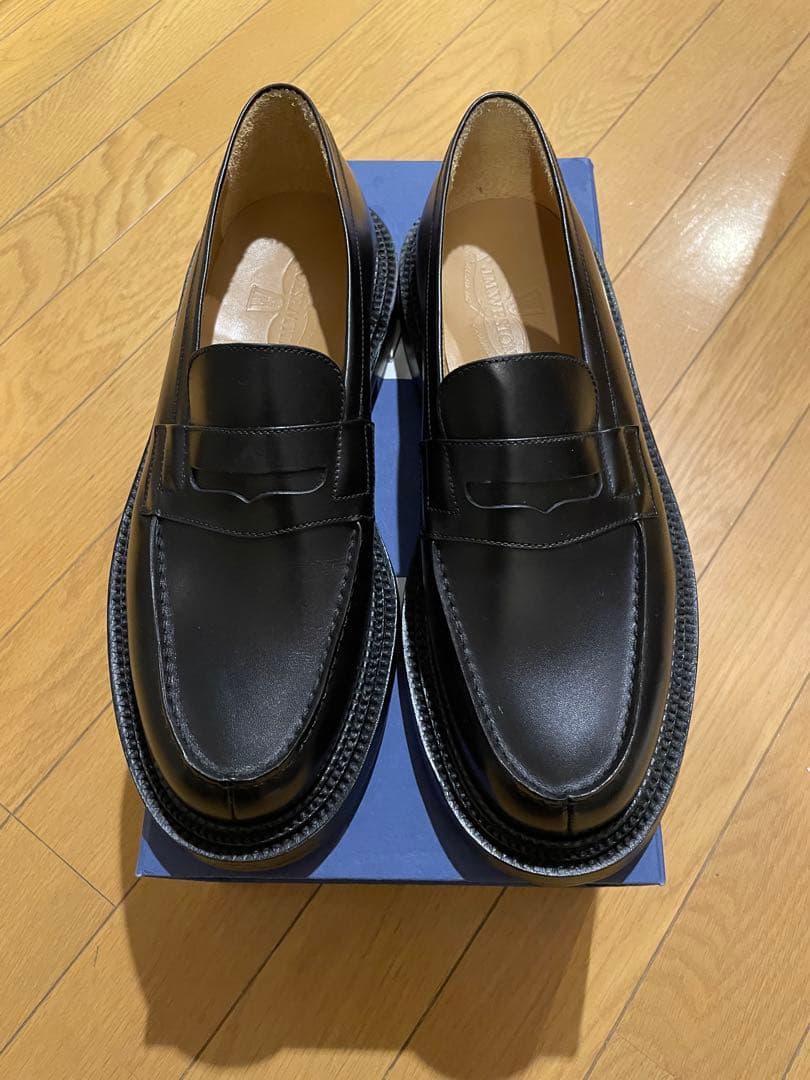 靴 J.M. WESTON 385 Triple Sole Loafer 7C