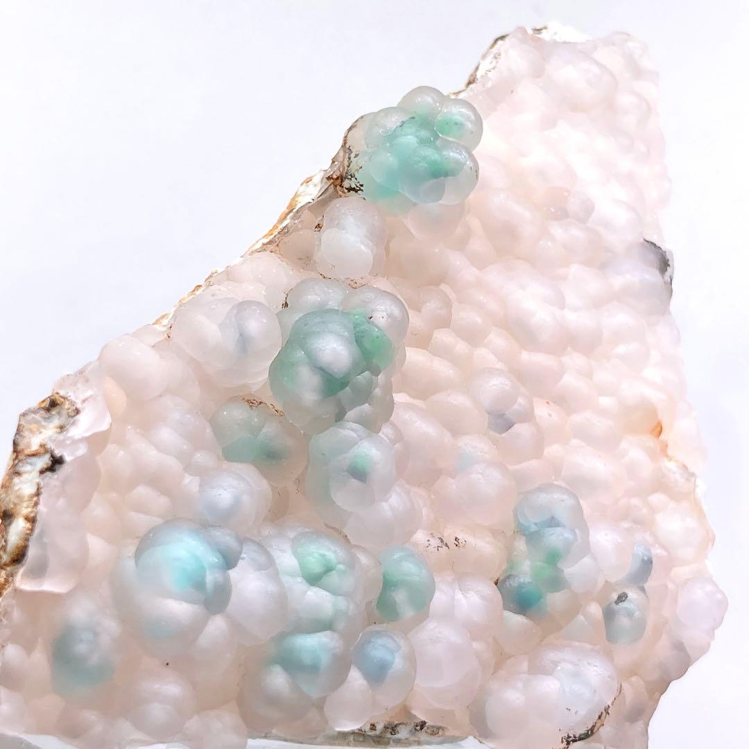 し*う様 『2022年発見』　クリソコラインカルセドニー　原石　鉱物標本　天然石