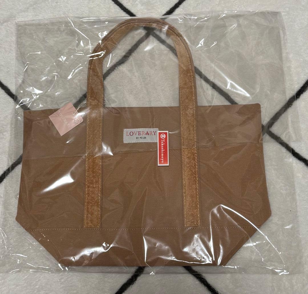 【未開封】フェイラー　オールドテディ ワッペントートバッグ ベージュ