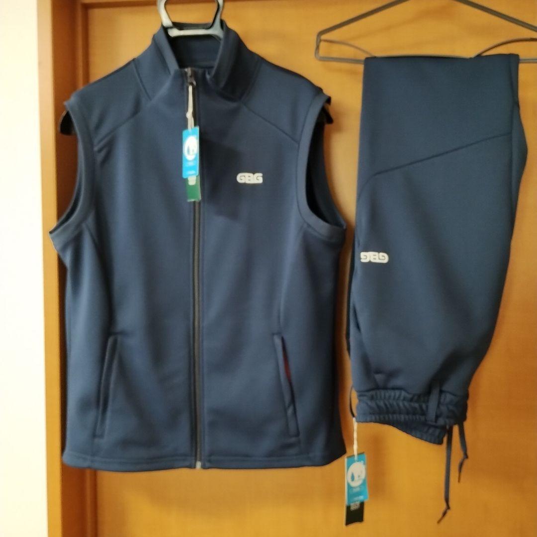 GBG ネイビー ベストとパンツのセット