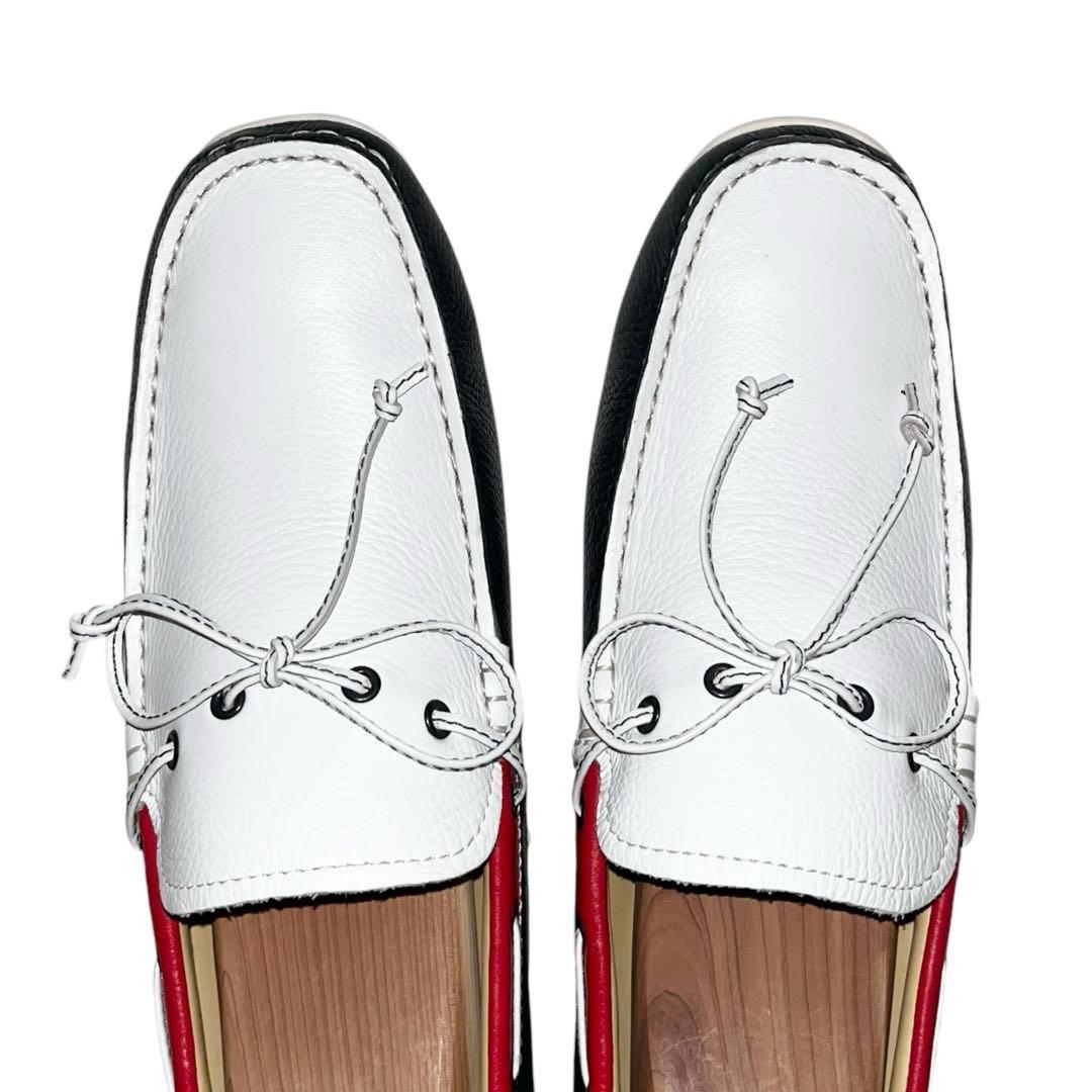 【ほぼ新品】◾️REGAL リーガル◾️デッキシューズ◾️954R◾️本革◾️トリコロール