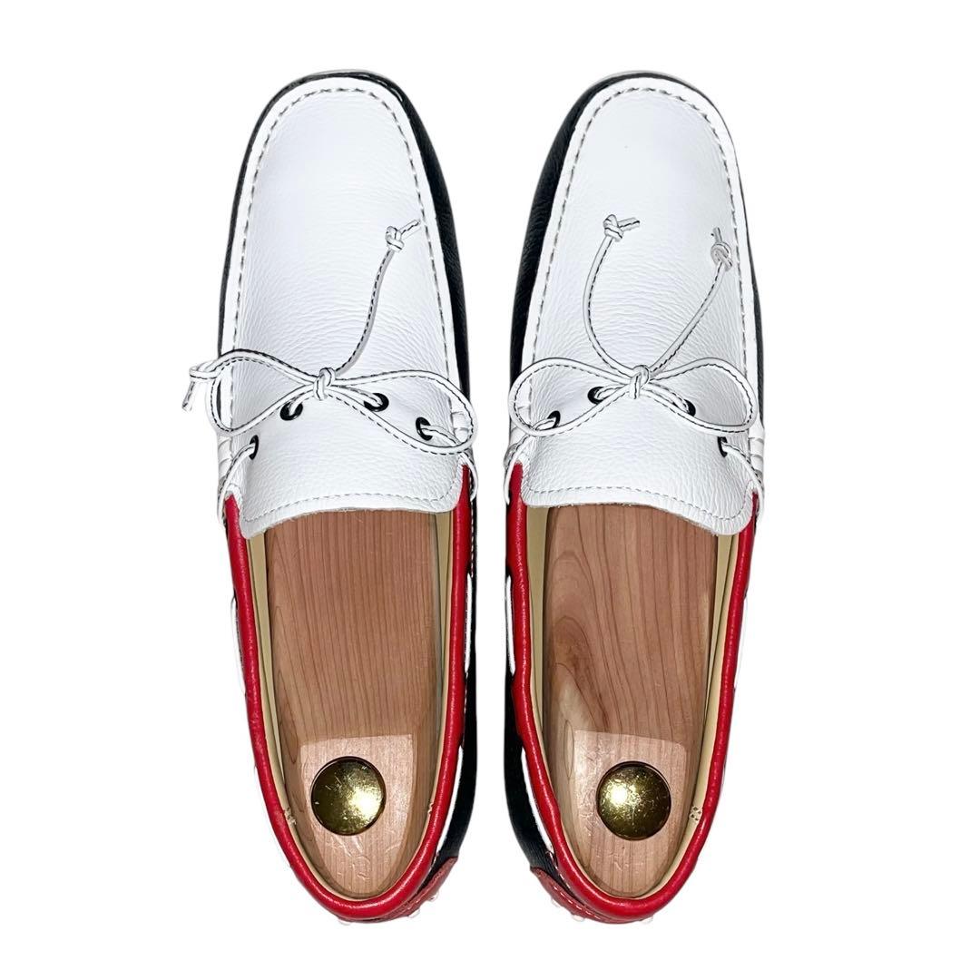 【ほぼ新品】◾️REGAL リーガル◾️デッキシューズ◾️954R◾️本革◾️トリコロール