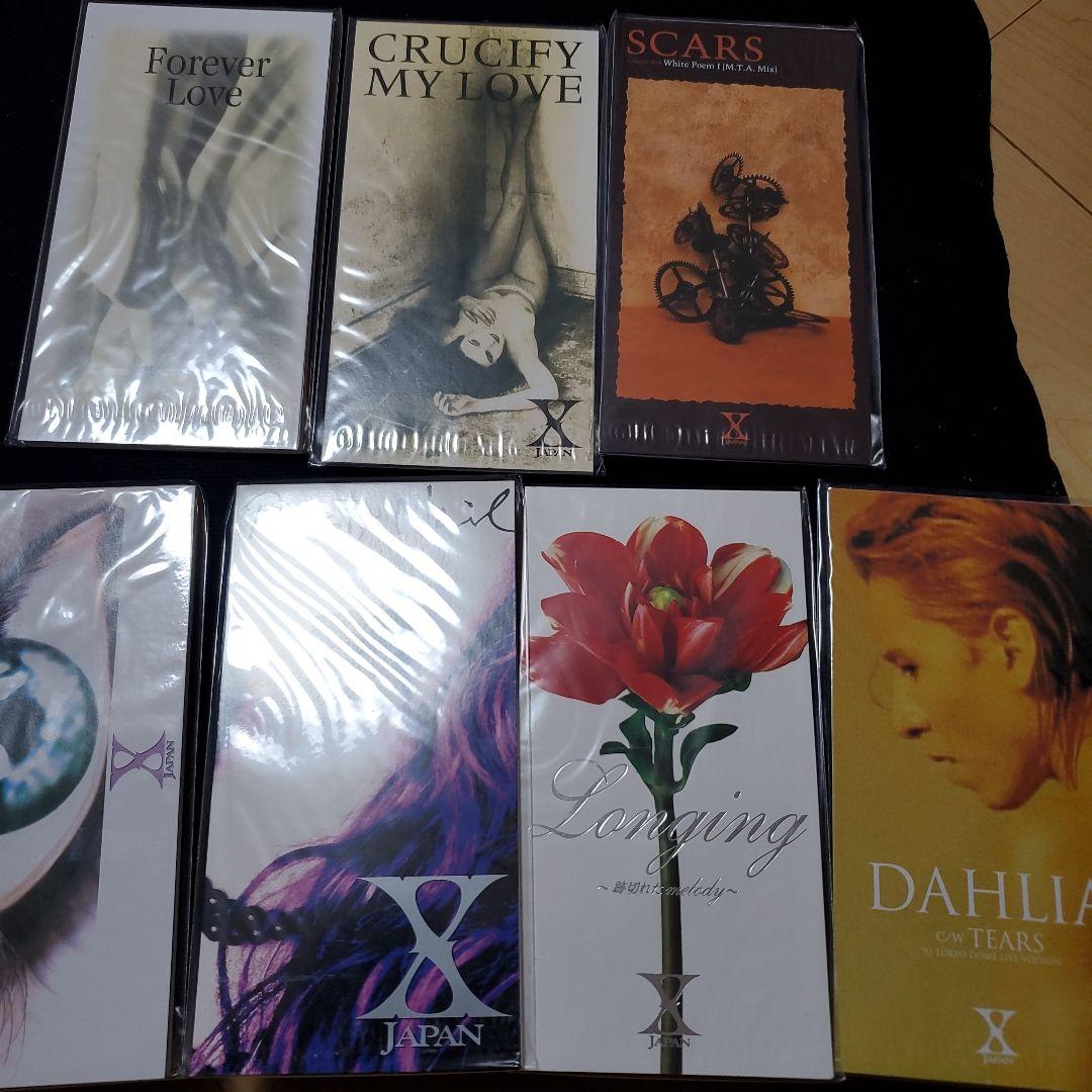 X JAPAN　限定版　シングルCD７枚