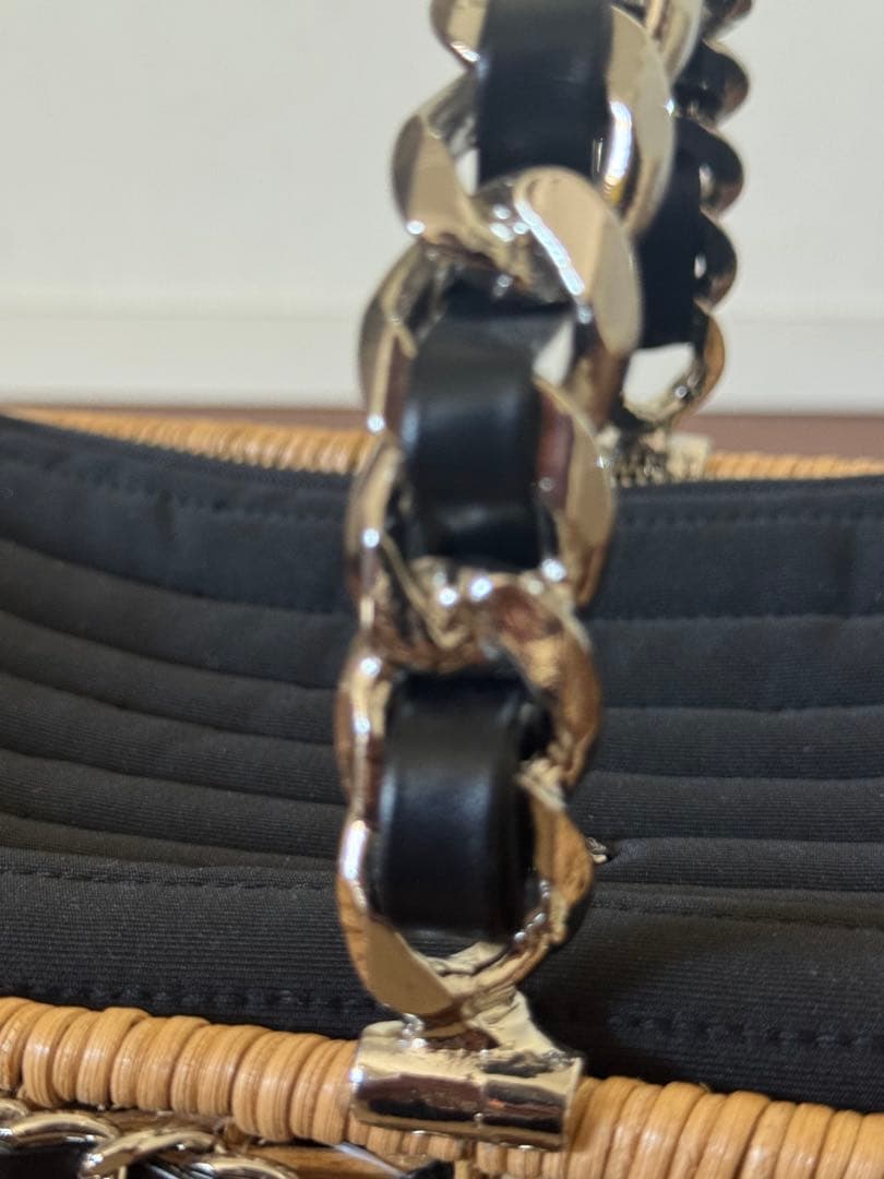 Vaquiaux ピクニックかごバッグインバック付き２点