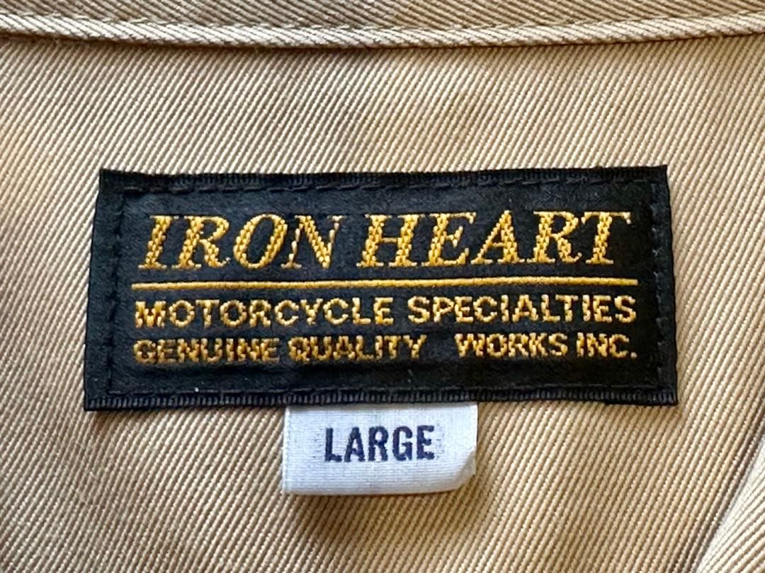 ♪アイアンハート♪IRONHEART ♪ワークジャケット♪ サイズL ♪