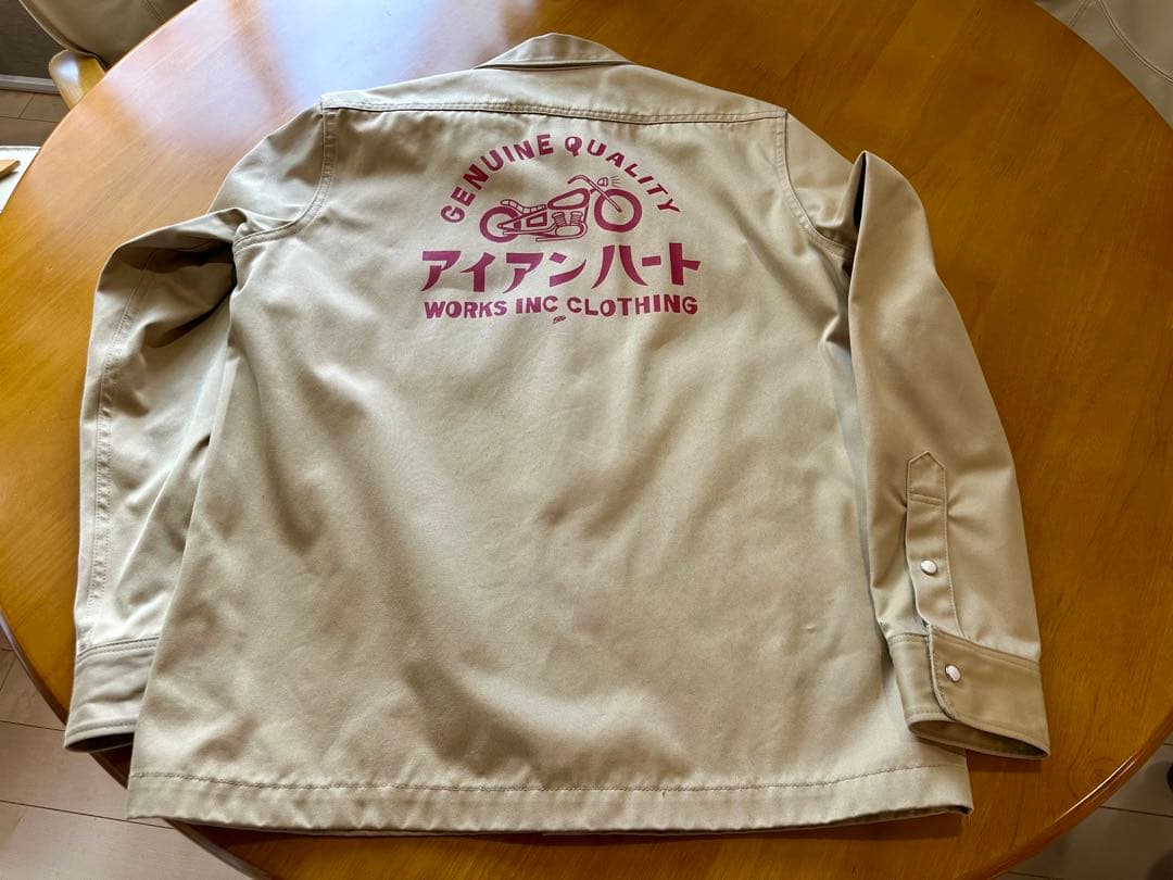 ♪アイアンハート♪IRONHEART ♪ワークジャケット♪ サイズL ♪