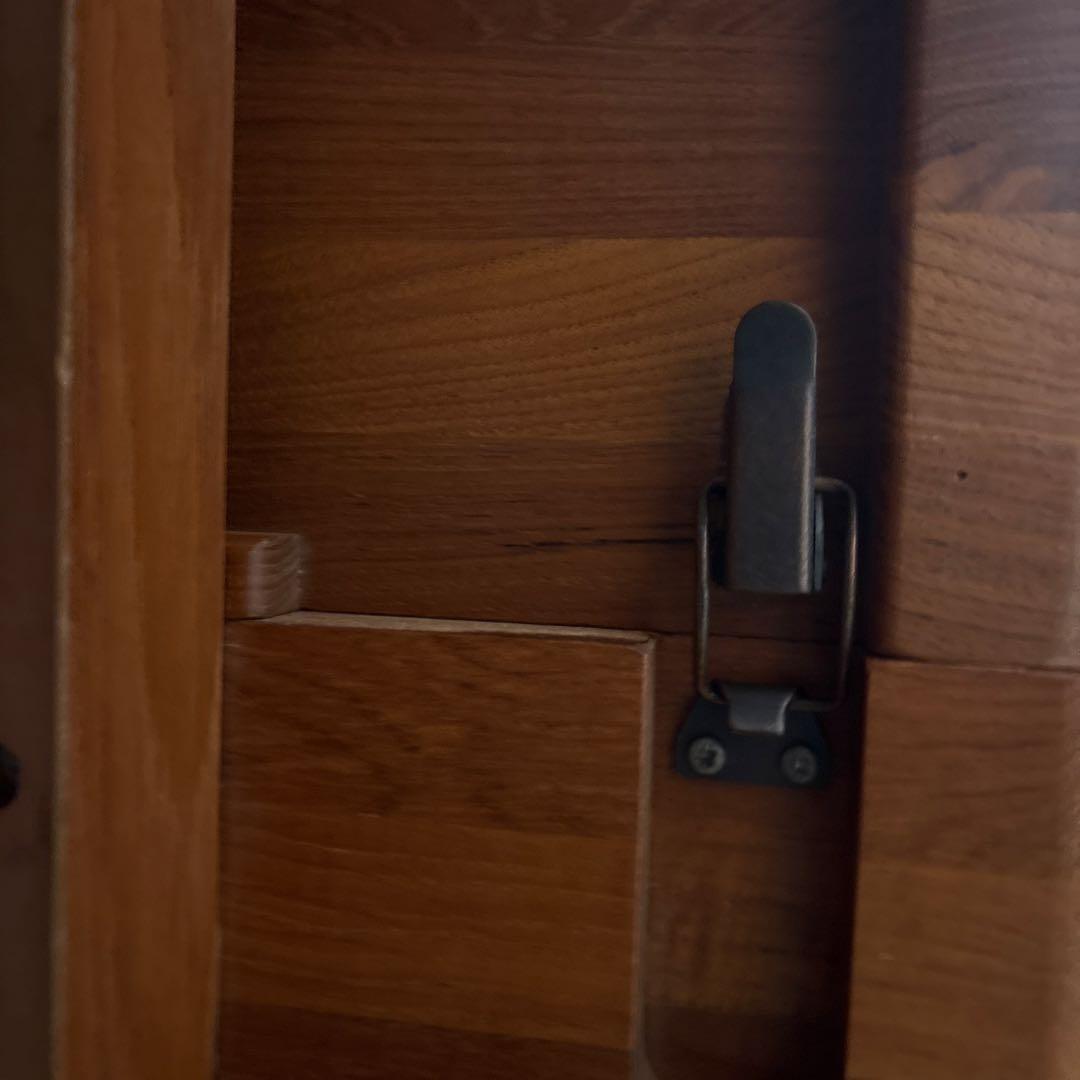 楕円形木製テーブル 伸縮機能付き