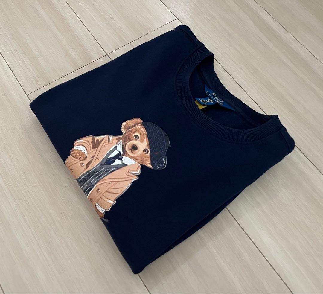 新作　レア　POLO RALPH LAUREN：ポロベアスウェット　トレーナー