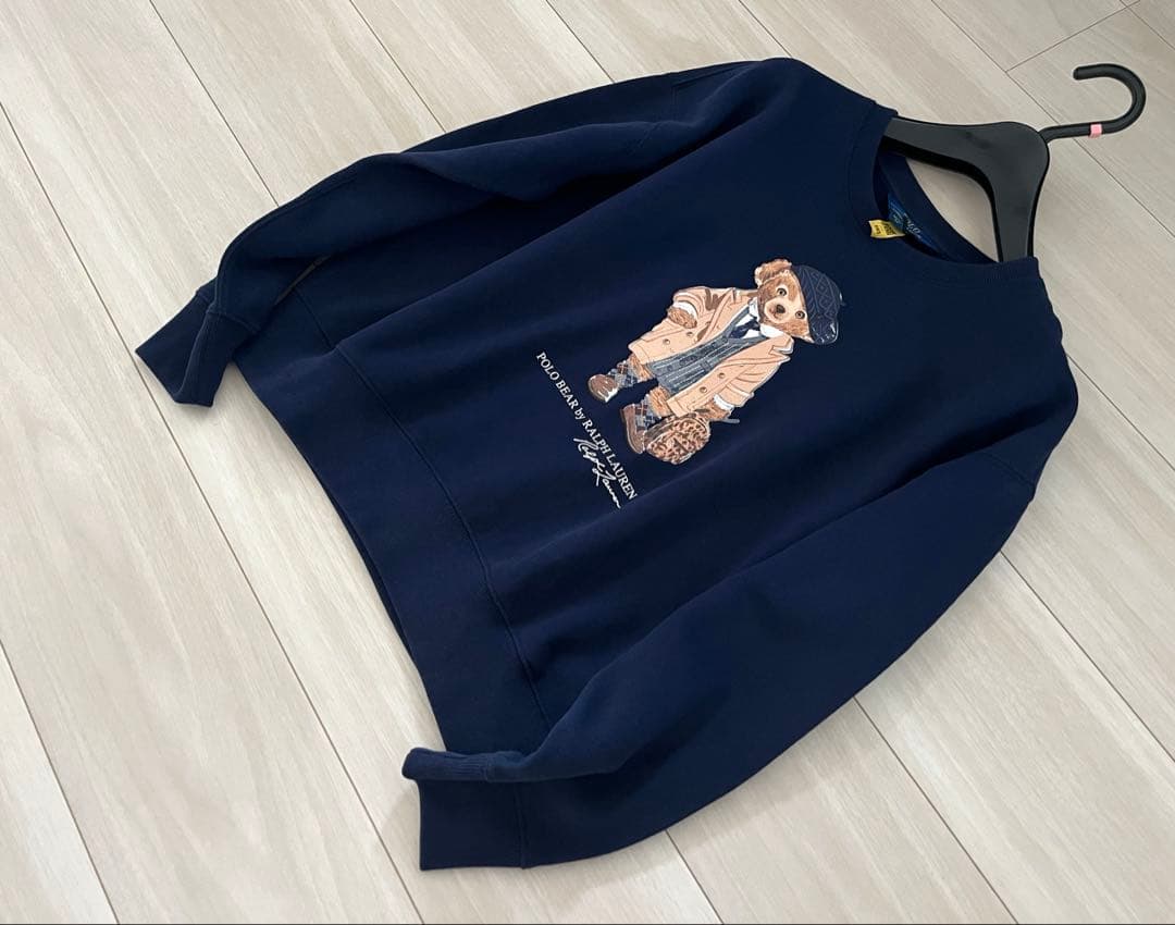 新作　レア　POLO RALPH LAUREN：ポロベアスウェット　トレーナー