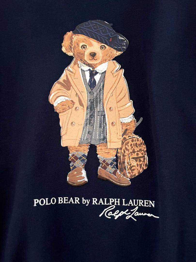 新作　レア　POLO RALPH LAUREN：ポロベアスウェット　トレーナー