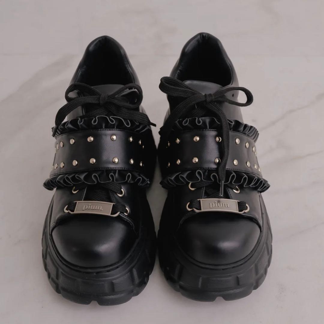 ‪‪❤︎‬pium フリルベルトボリュームスニーカー‪‪❤︎‬