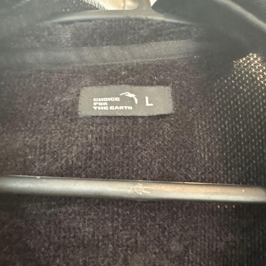 STATIC スタティック アドリフトハーフジップフーディ　Lサイズ