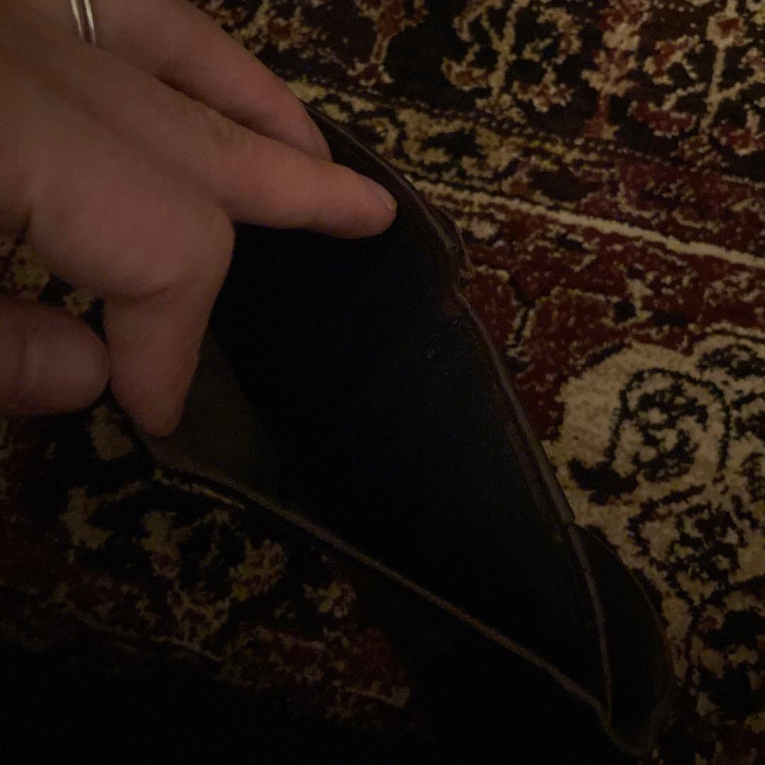 DOUBLE RL 二つ折り財布 ブラウン